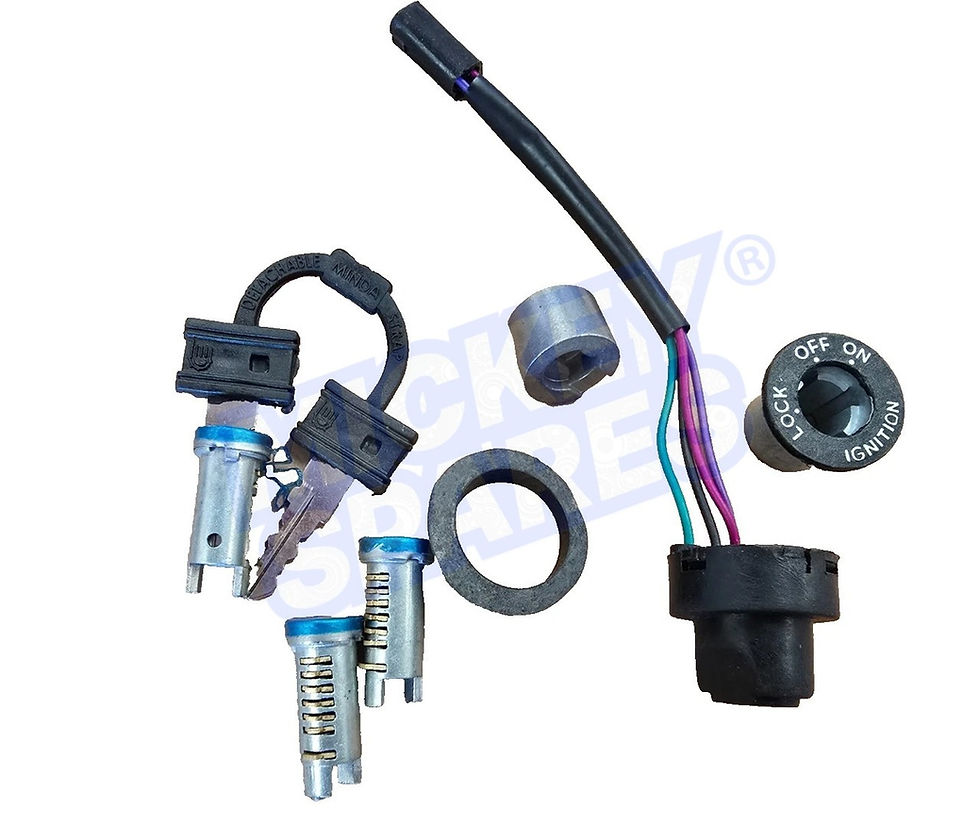 Vespa PX LML T5 Electric Start Lock Set With 2 Keys
