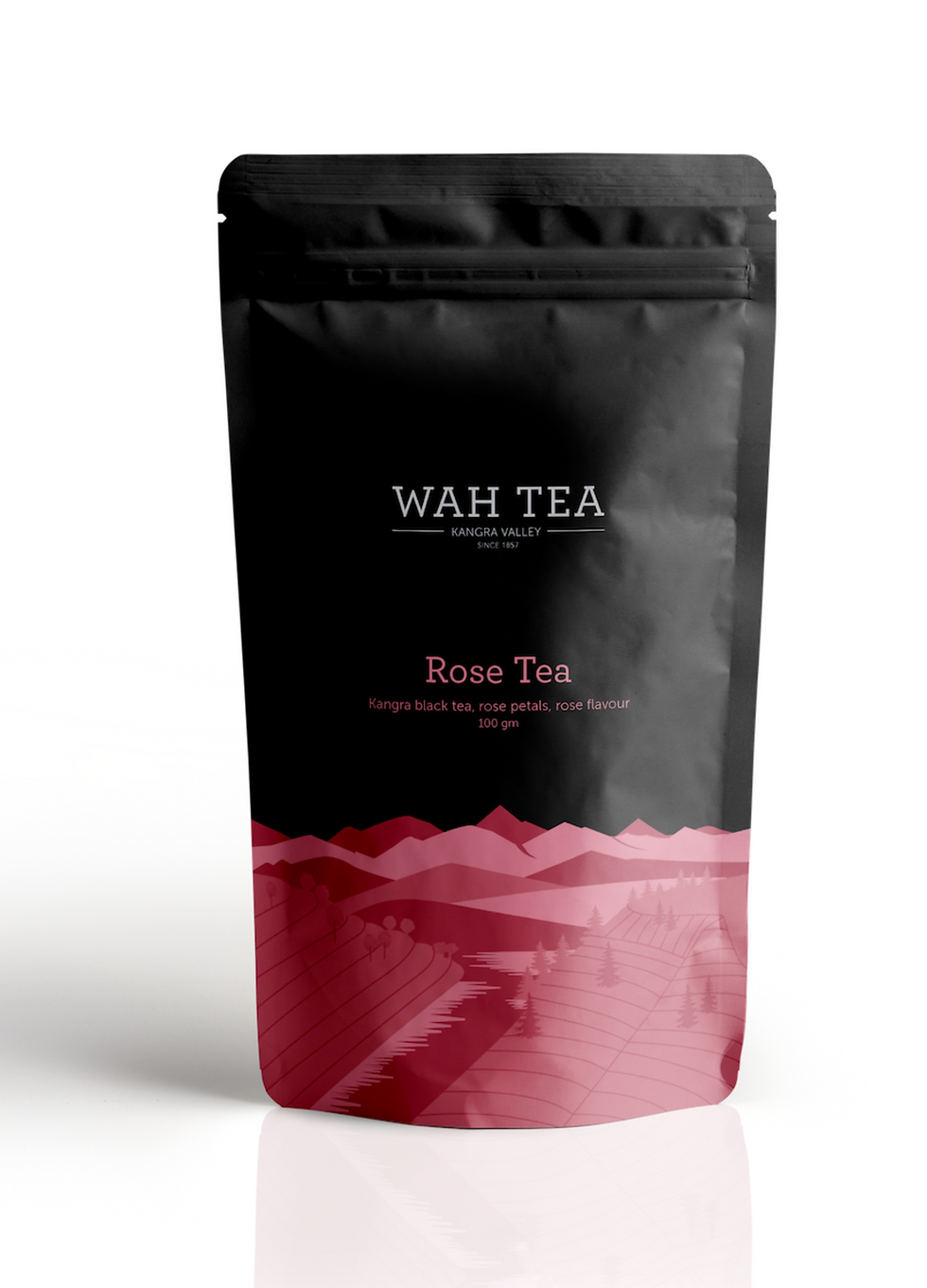 Rose Tea - Loose Leaf - 100 g - Black Tea | Wah Tea - product image 2