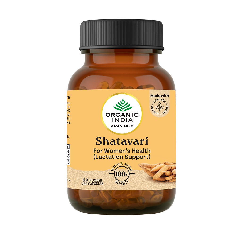 Shatavari Capsules - Pack of 60 x 2 | Organic India - product image 1
