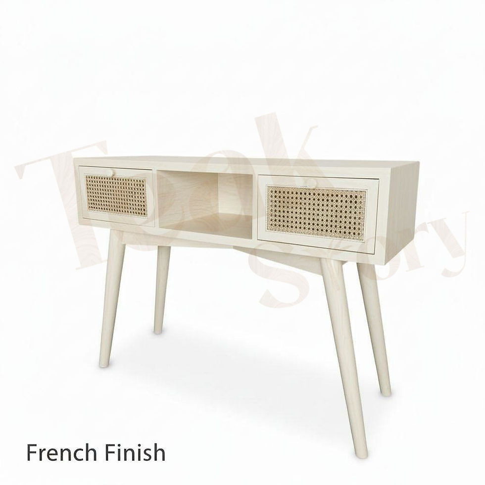 Thumbnail: The Mid-Century Pia Teak Wood Console Table