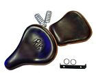 Royal Enfield Classic 350cc 500cc Front and Rear Leather Seat Brown With Springs