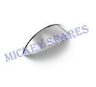 Royal Enfield Classic Headlight Visor, Stainless Steel #1990625