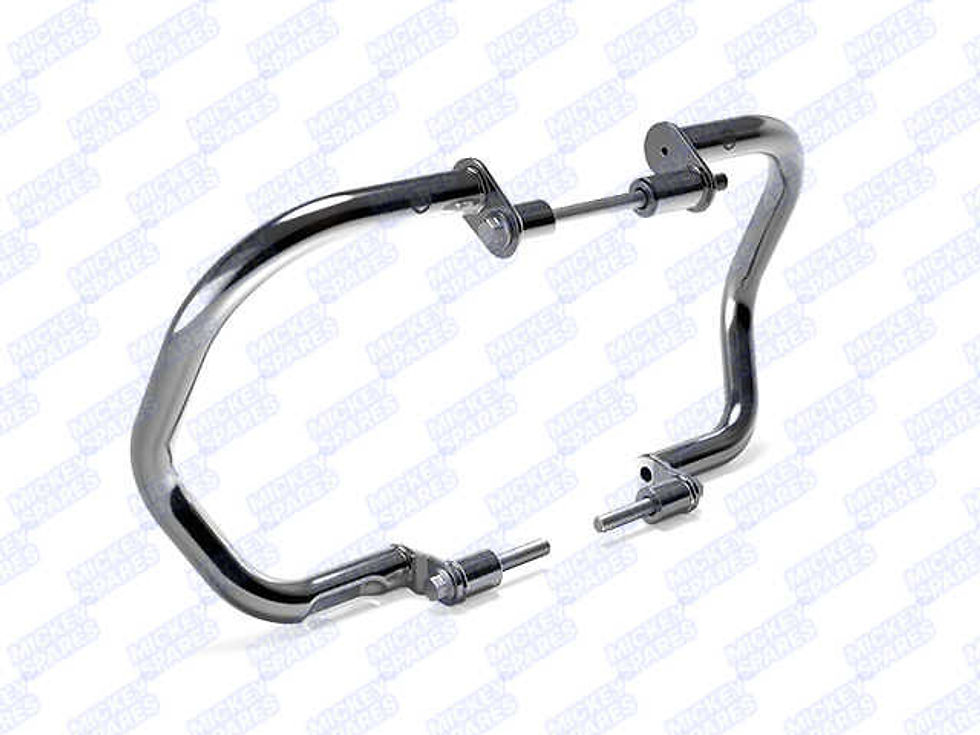 Royal Enfield Continental Gt 650 Bsvi Silver Compact Engine Guards