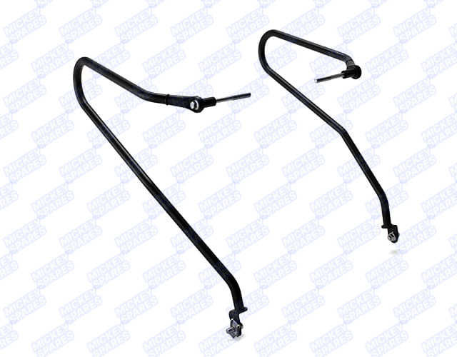 Royal Enfield Guerrilla 450 Black Soft Pannier Rails