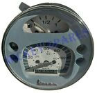 VESPA PX LML STELLA SPEEDOMETER 100MM DIA 120KM 80M GREY FACE SPEEDO