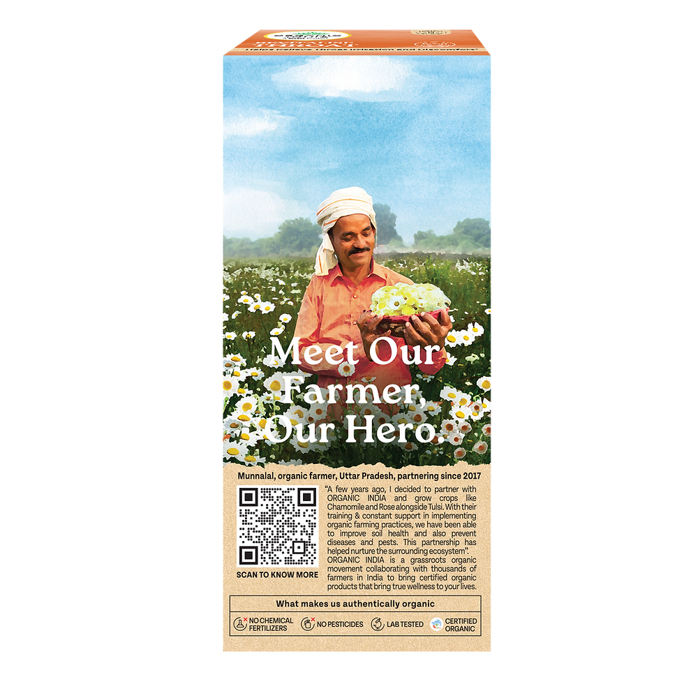 Revitalise Throat Tea - 25 Tea Bags | Organic India - product image 2