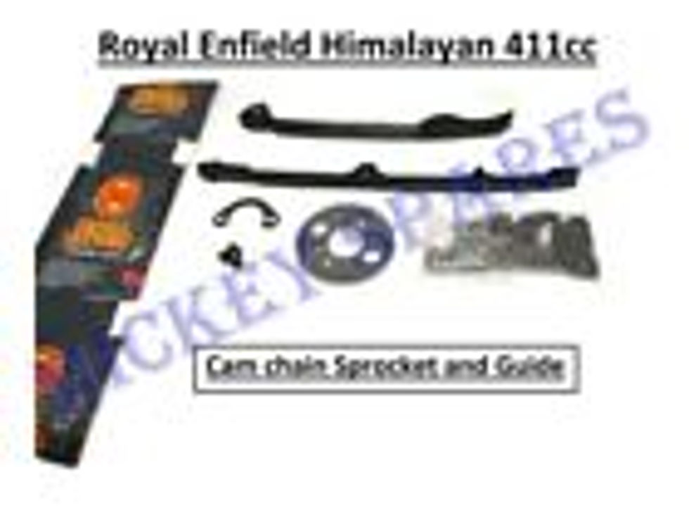 ROYAL ENFIELD CAM CHAIN SPROCKET AND GUIDE FOR HIMALAYAN 411CC