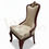 Thumbnail: Classic White Baroque Accent Chair