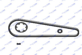CHAIN AND SPROCKET KIT (597462)