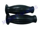 Vespa and Lambretta black balloon bubble handle grips set 22mm