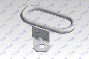 SIDE HANDLE ASSY, GLOSSY BLACK, LH RAF00877