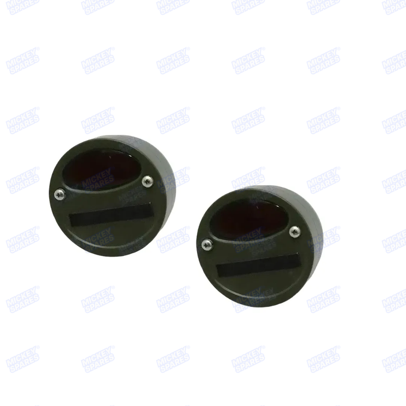 Willys MB GPW military cat eye rear tail light pair