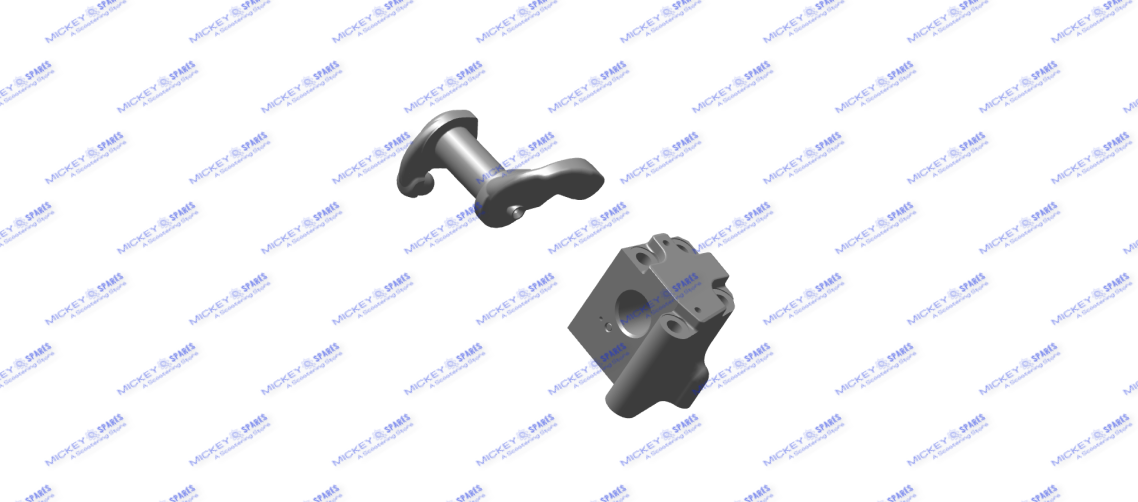 ROCKER BEARING SET WITH ARM - EXHAUST (888109)