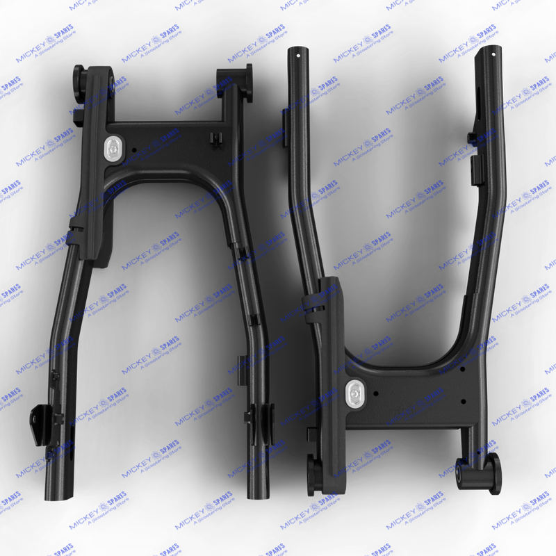 Royal Enfield Bullet 350 Swing Arm Main Assy - Gloss Black 1100117