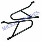 PANNIER MOUNTING RAILS MOUNTS BLACK FOR ROYAL ENFIELD INTERCEPTOR 650CC