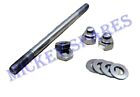 Lambretta GP LI SX TV steel front axle and hub nut washer kit
