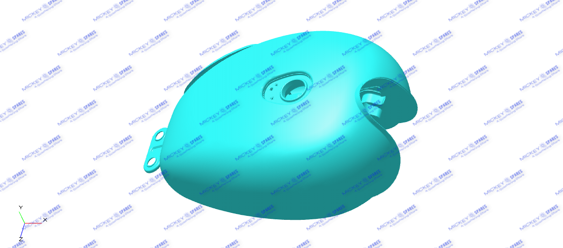 FUEL TANK WITH STICKER - CHESTNUT RED (877013)