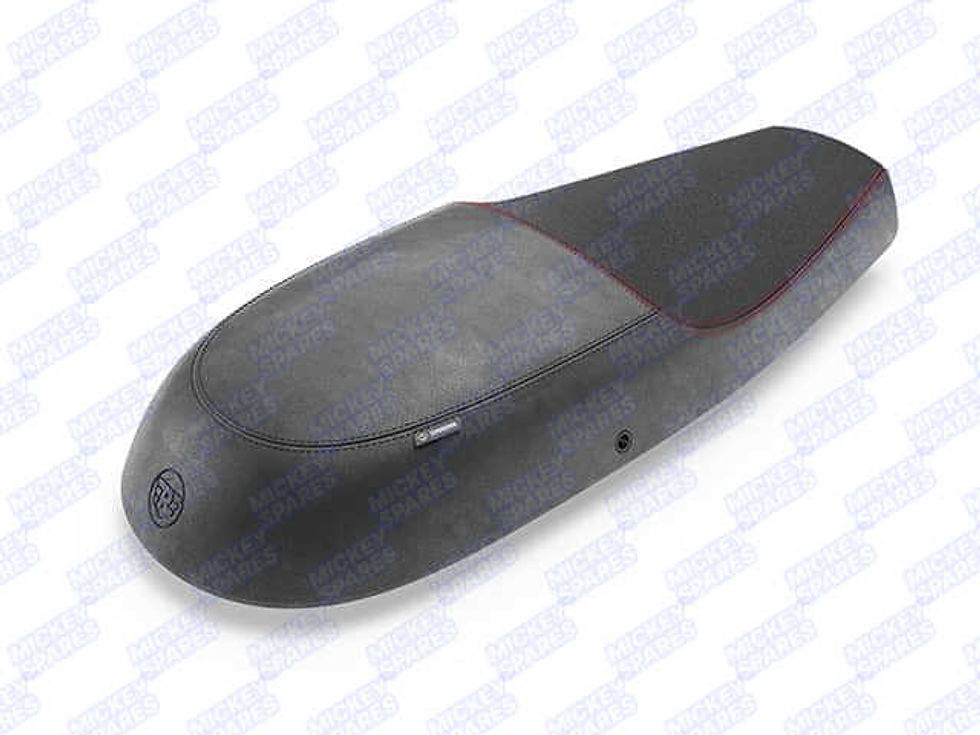 Royal Enfield Continental Gt 650 Bsiv Black Premium Touring Dual Seat