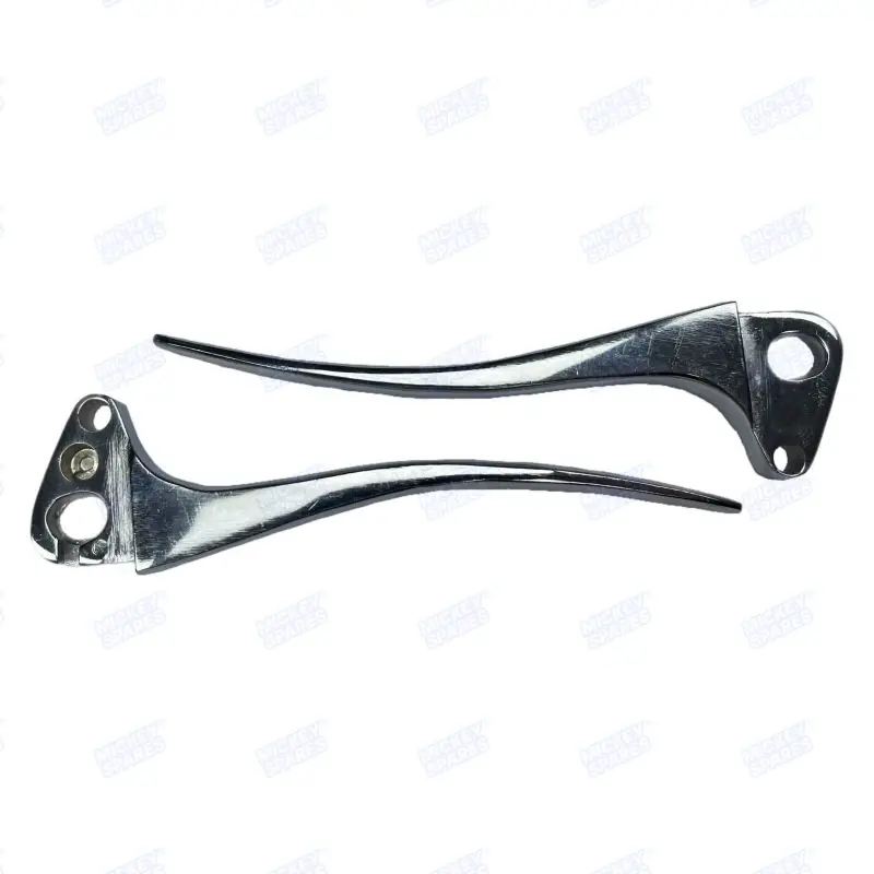 Lambretta Series 3 chrome pointed handlebar levers LI GP SX TV