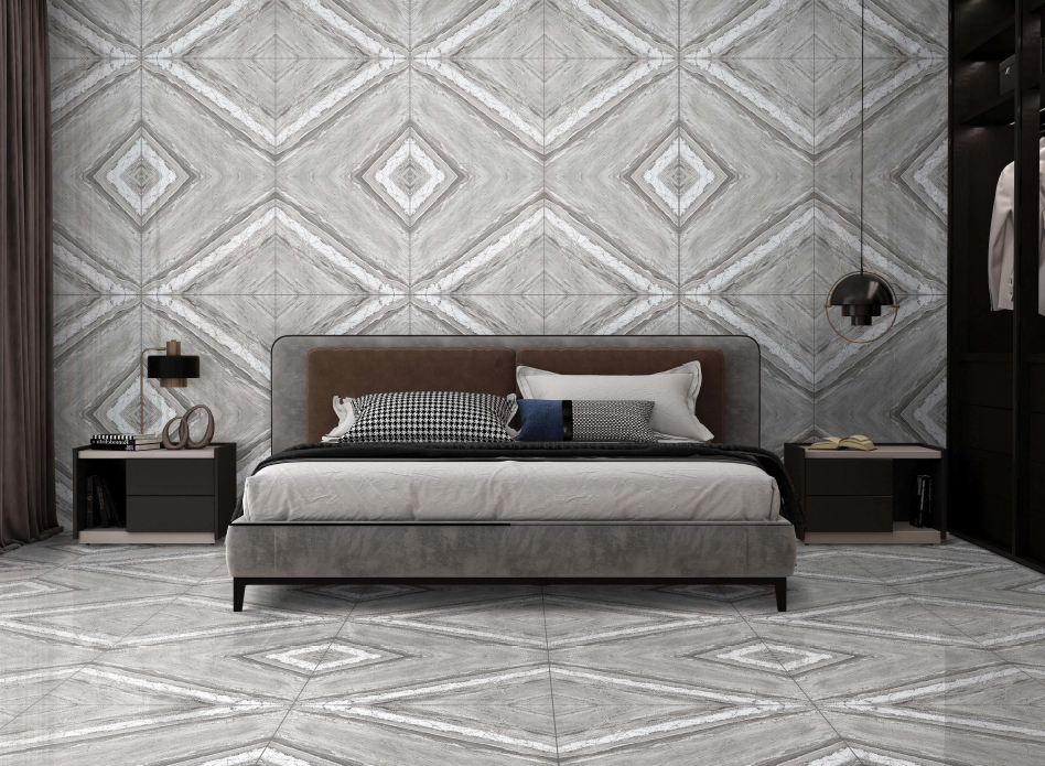 Thumbnail: BM-4007 Tile, Glossy Surface, 60x120 cm, Polar Collection