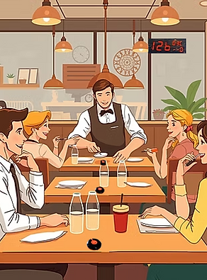 waiter calling system in restaurant