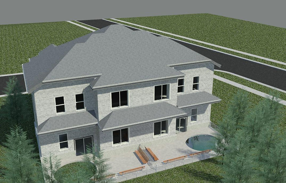 Bi-Level Townhouse Mass