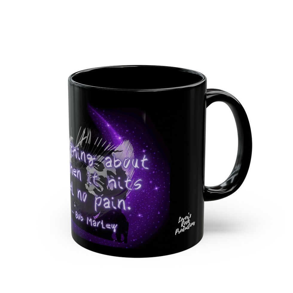 Thumbnail: LRP Brand “One Good Thing About Music…” Black Mug (11oz, 15oz)