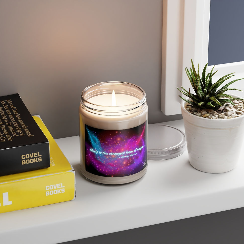 Thumbnail: LRP Brand “Music is the Strongest Form of Magic” Scented Candles, 9oz