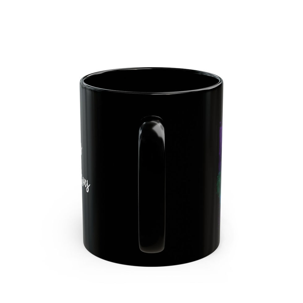 Thumbnail: LRP Brand “Lotus Moon” Black Mug (11oz, 15oz)