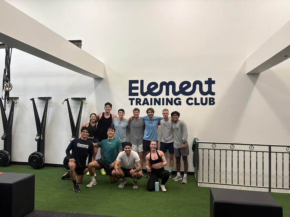 Ralle × Element Training Club: Run → HYROX → Social