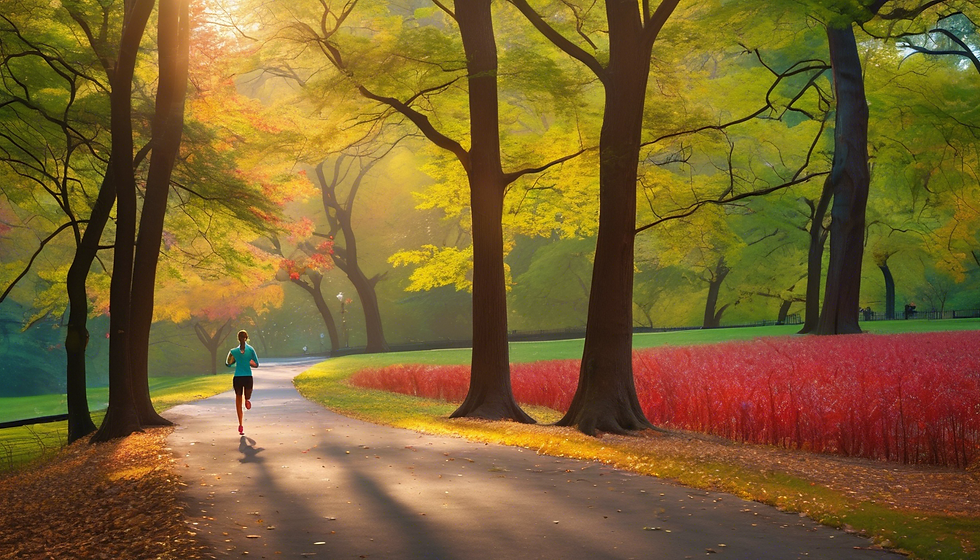 Central Park Group Run with Ralle