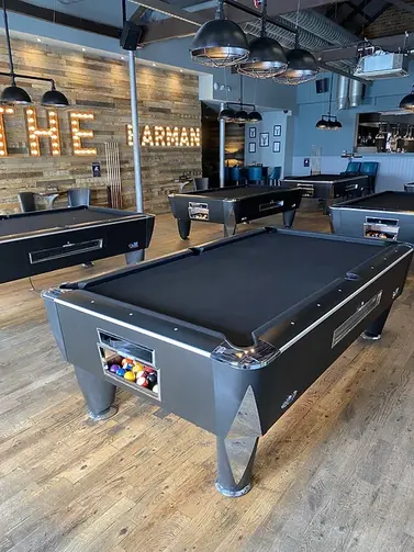 Black Magno Contactless Pool Table