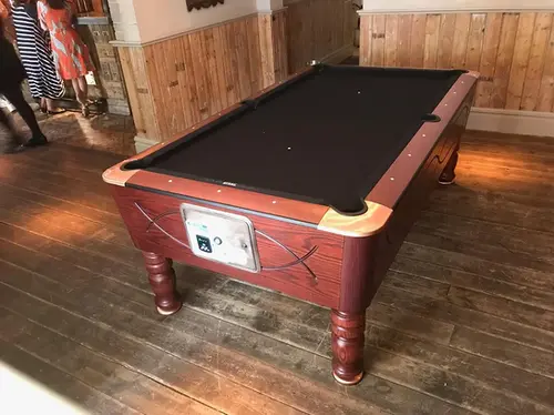 Contactless pool table - client example - Canal House, Birmingham