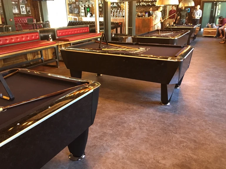 Contactless pool table - client example