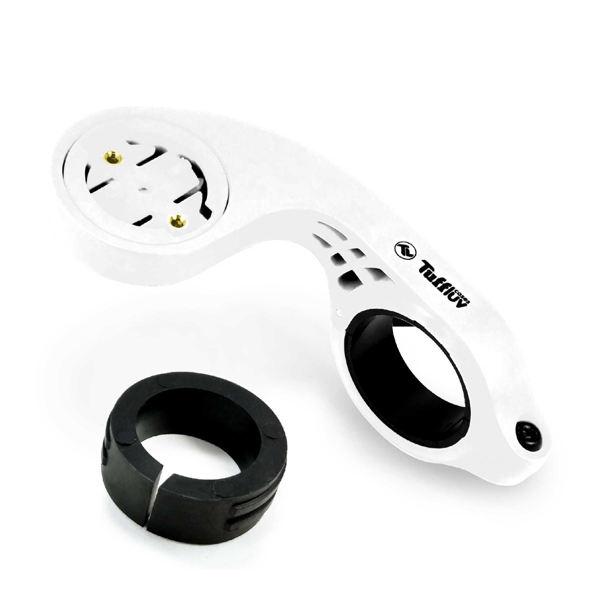 Handlebar Mount For All Garmin Edge Explore GPS Bike Computer - White