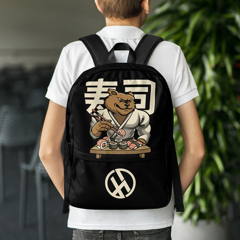 Thumbnail: Backpack HD Sushi Bear