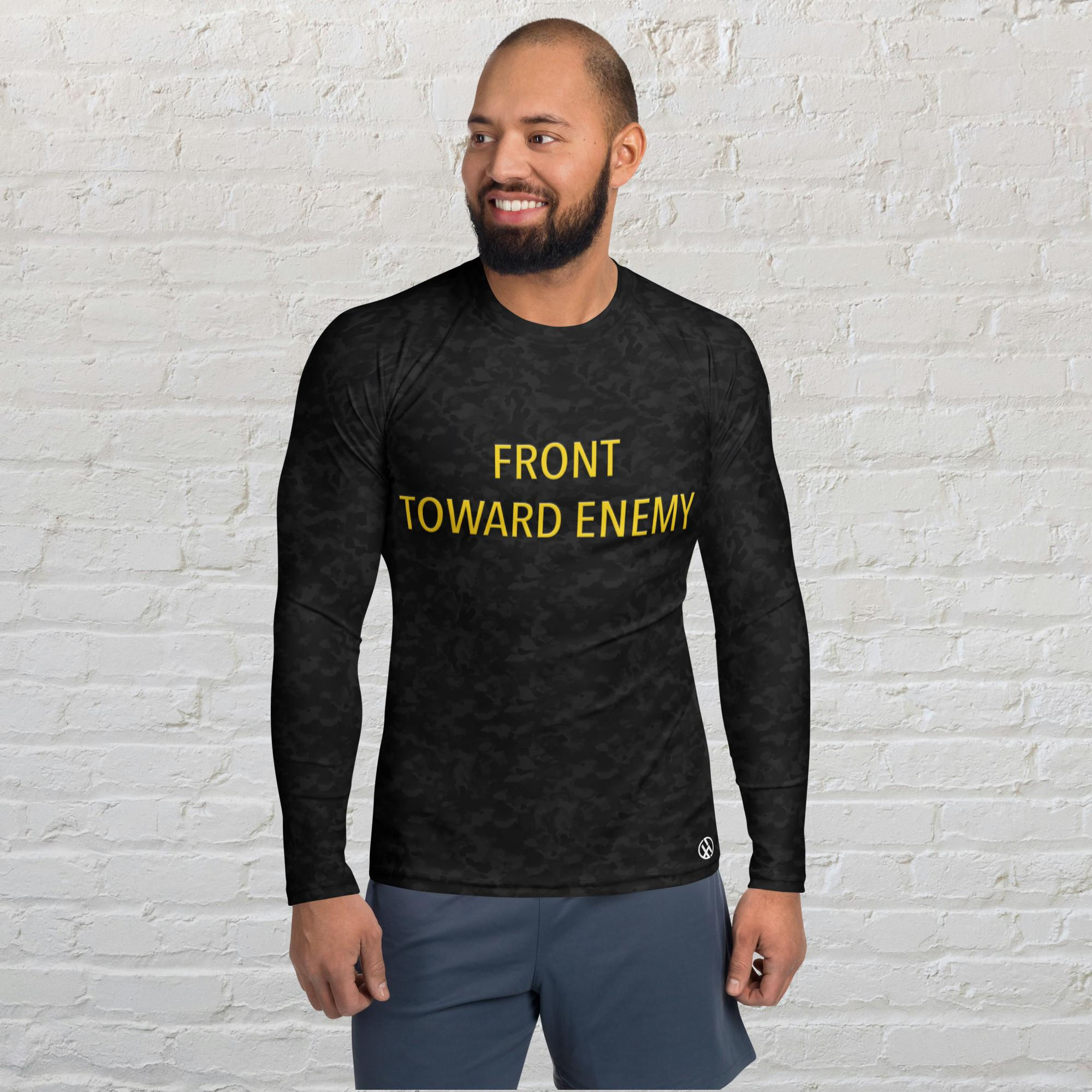 Men's Rash Guard - Front Toward Enemy