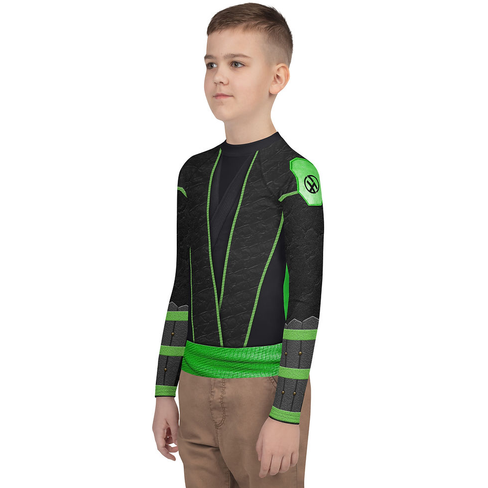 Thumbnail: Jiu Jitsu Competition Youth Rash Guard