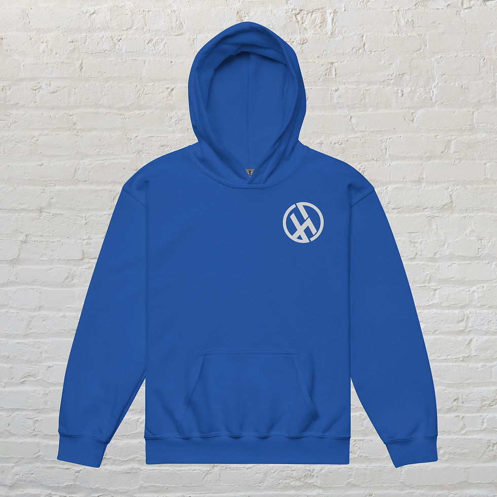 Thumbnail: Product: Youth heavy blend hoodie - HD Ramen Bear
