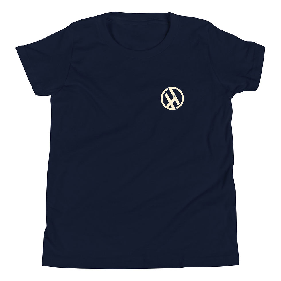 Thumbnail: Youth Short Sleeve T-Shirt - Santa Bear