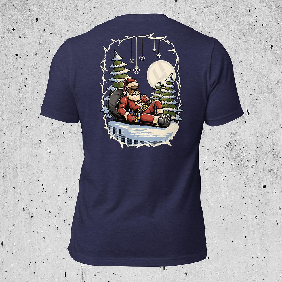 Thumbnail: Premium heavyweight tee - Santa Bear