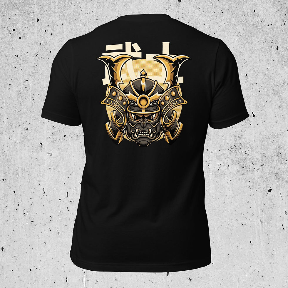 Thumbnail: Premium heavyweight tee - Samurai Mask