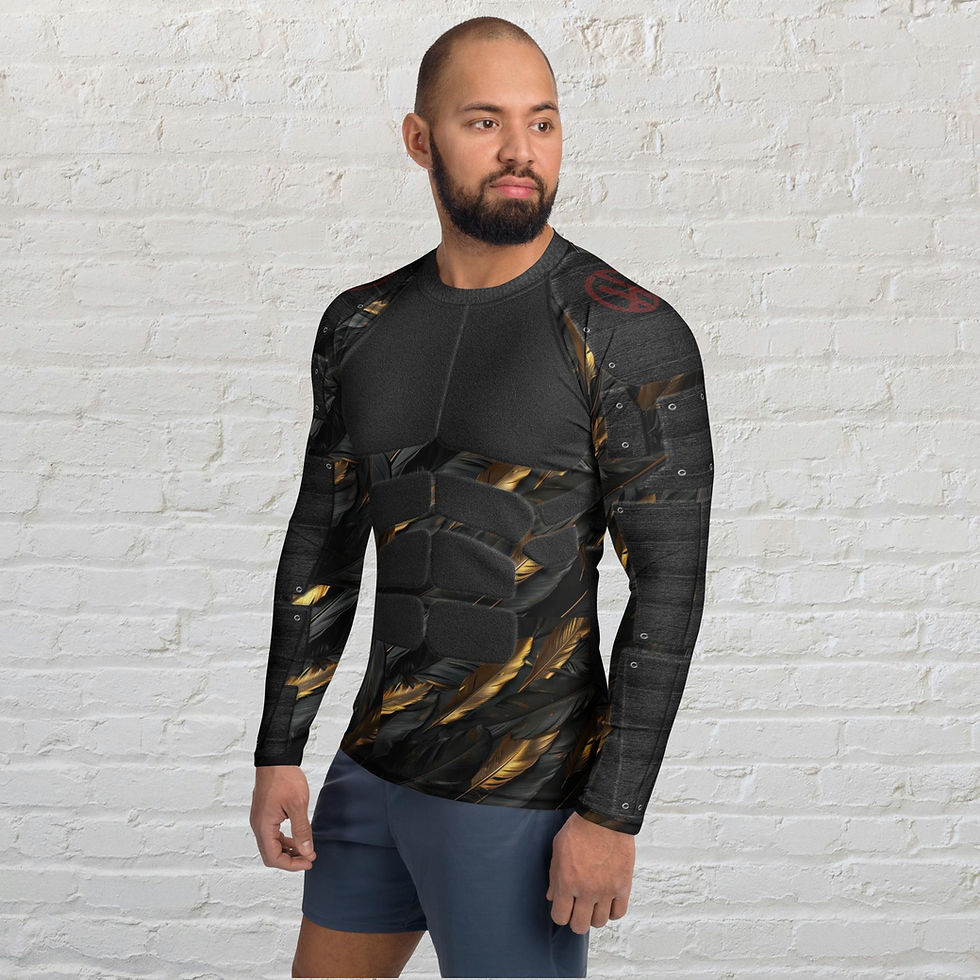 Thumbnail: Men's Rash Guard - Eagle Strength