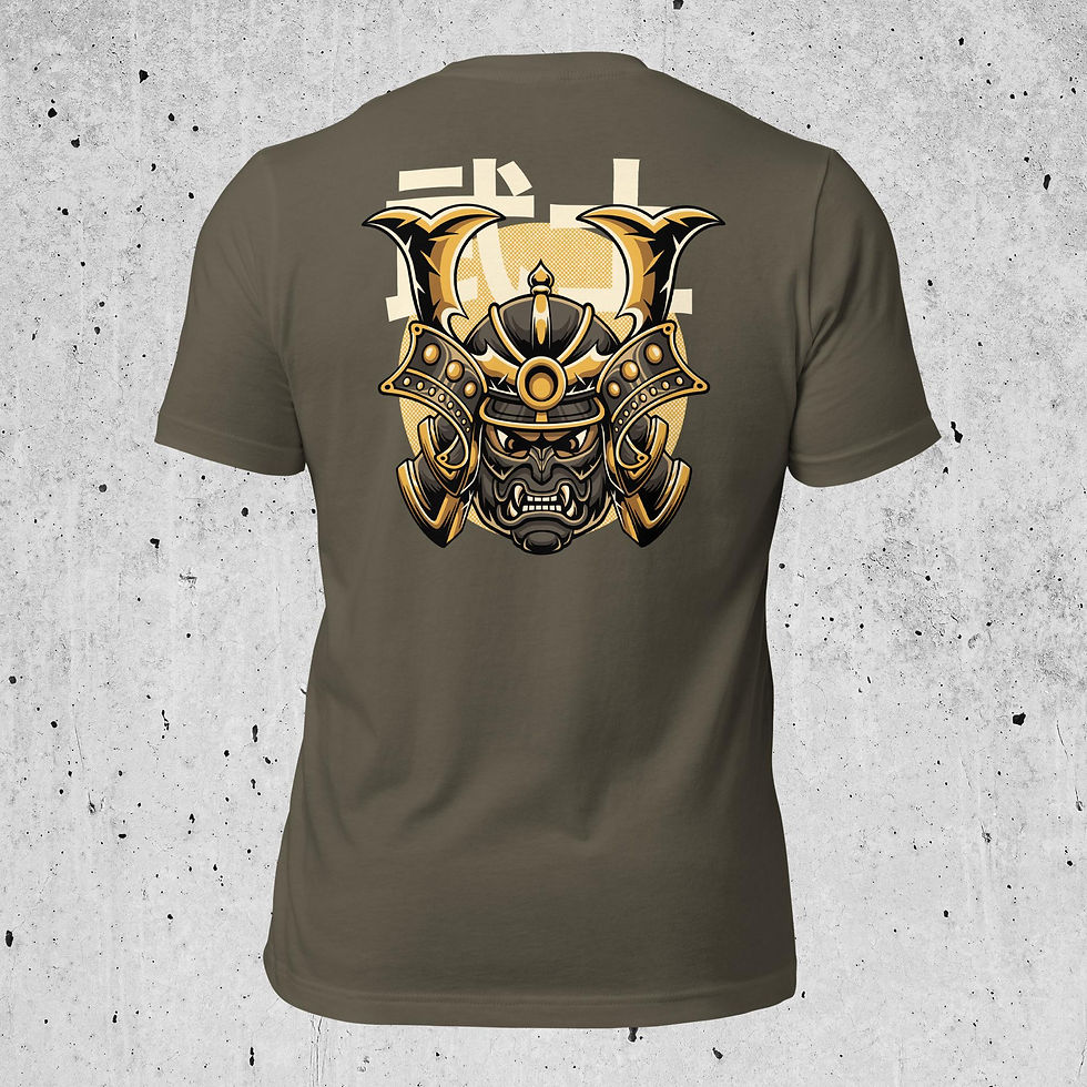 Thumbnail: Premium heavyweight tee - Samurai Mask