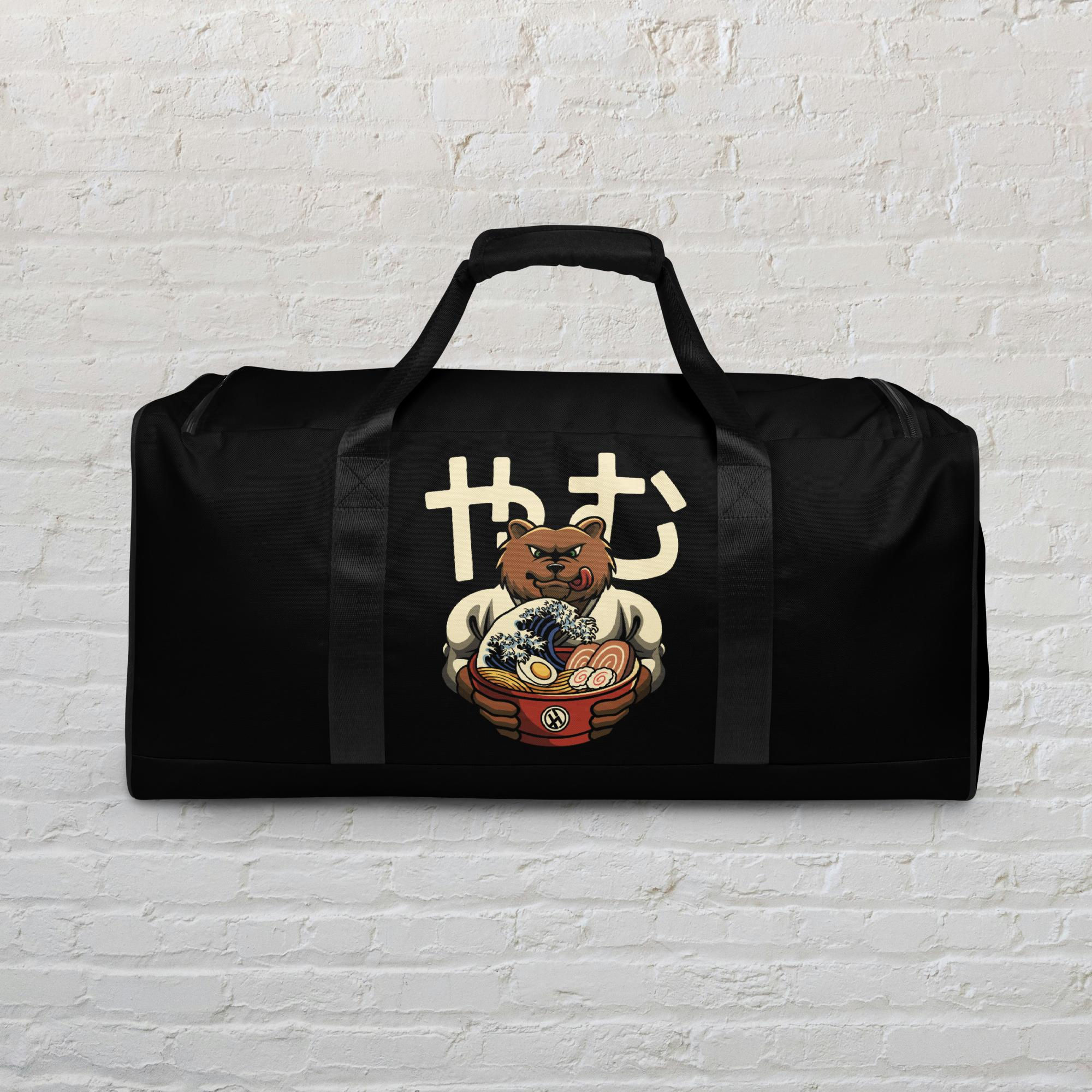 Duffle Bag - Ramen Bear