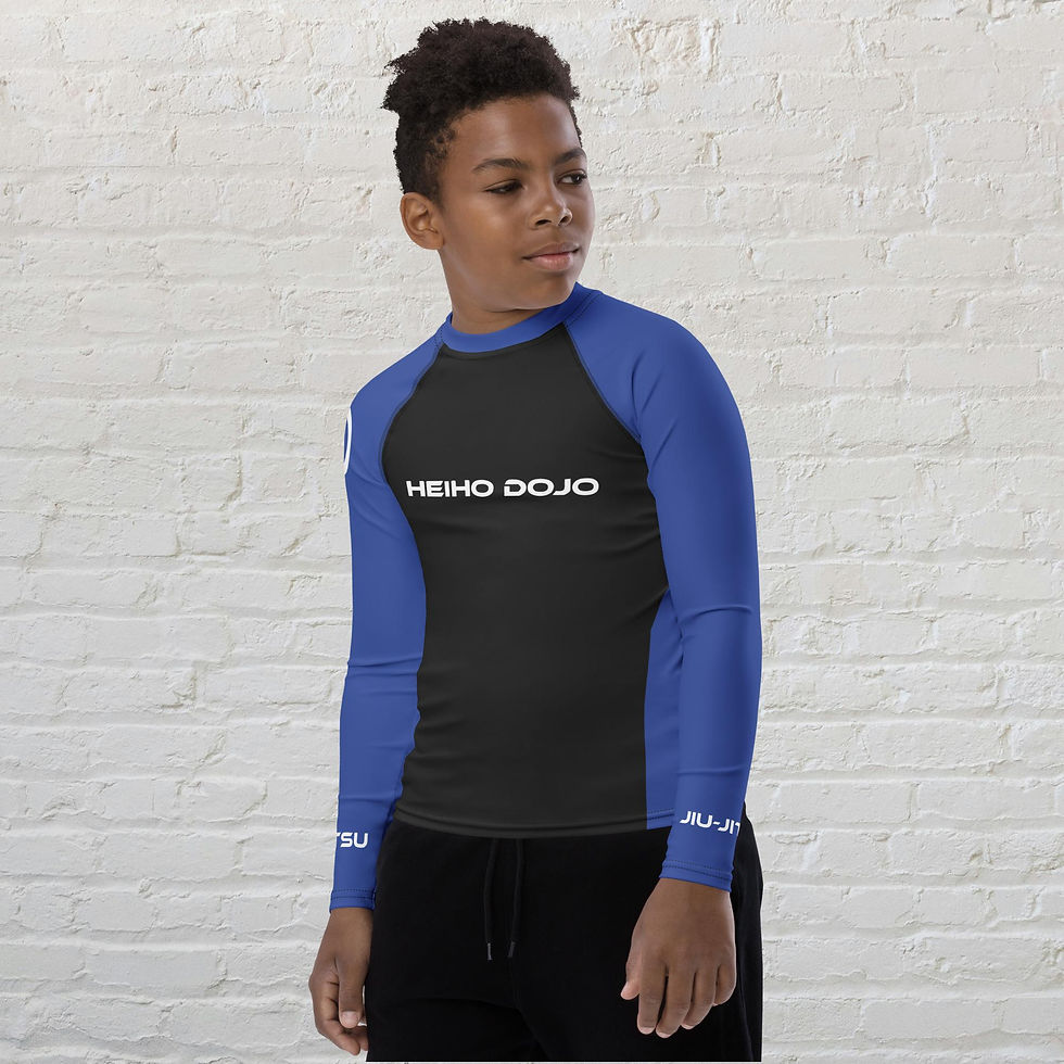 Thumbnail: Youth Competition Rash Guard - Heiho Dojo - Jiu-Jitsu