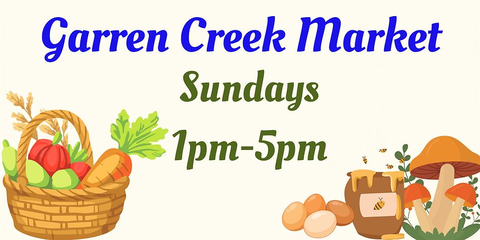Garren Creek Sunday Market