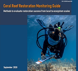 Coral Reef Restoration Monitoring Guide Summary