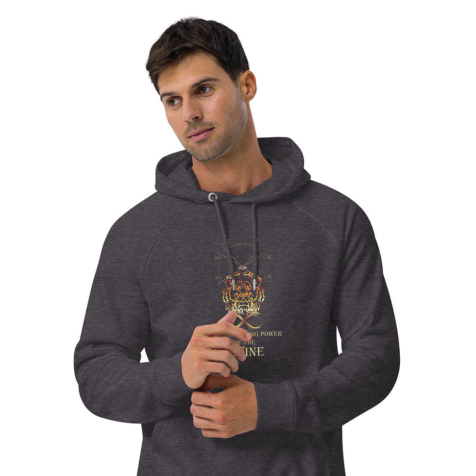 Thumbnail: Unisex eco raglan hoodie