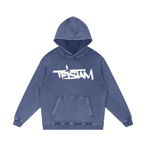 TRISTAM Hoodie Acid Wash Oversize | YoMamaRice